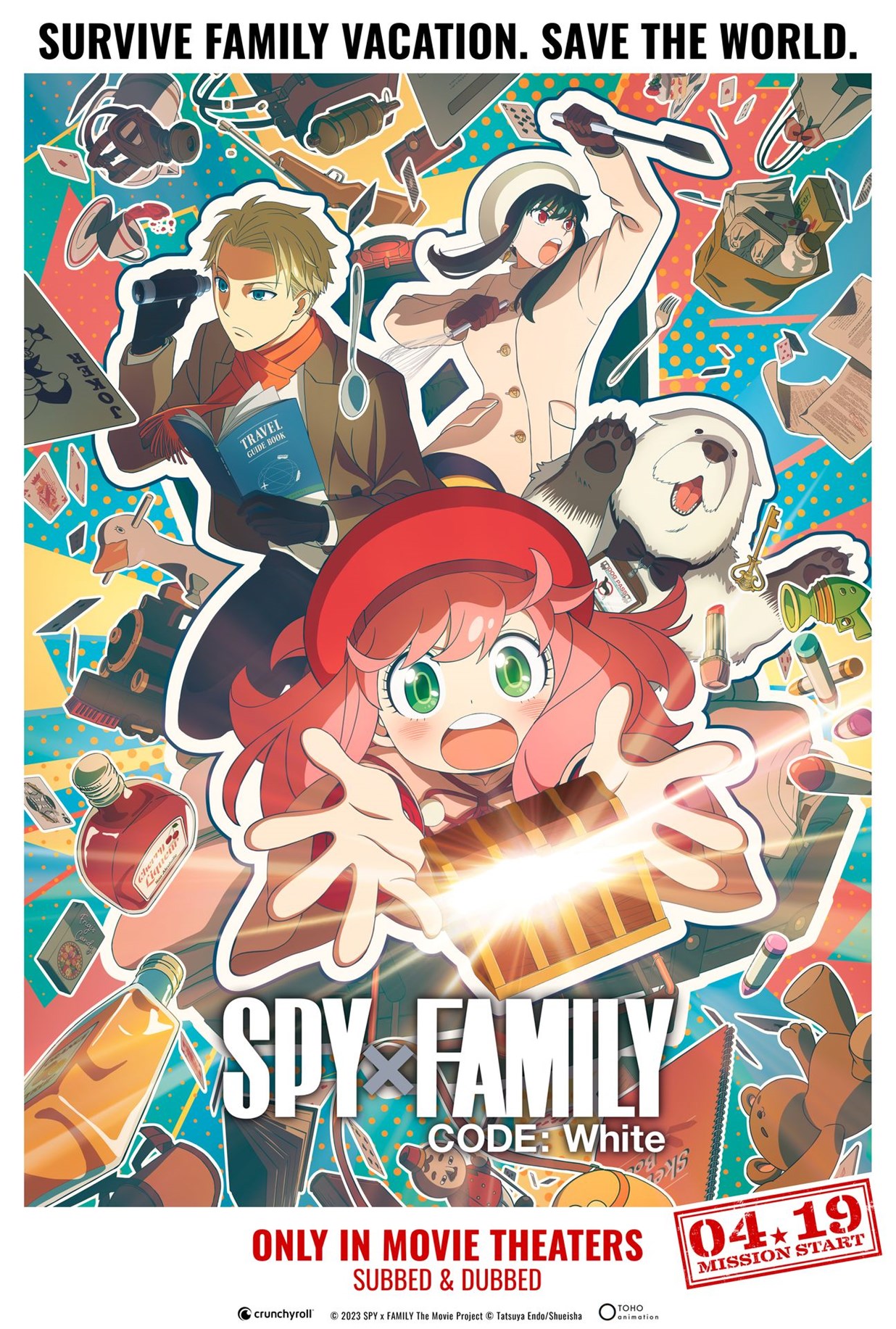 SPY x FAMILY CODE: White (Subbed) poster